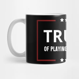 Funny trump of playing soccer again patriotic sport trump,trump 2024 keep america great Mug